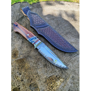 КРОКОДИЛЬЧИК ніж ручної роботи майстра студії MV Knify, сталь K110™ в обкладках 95х18, 61 HRC. Photo 3